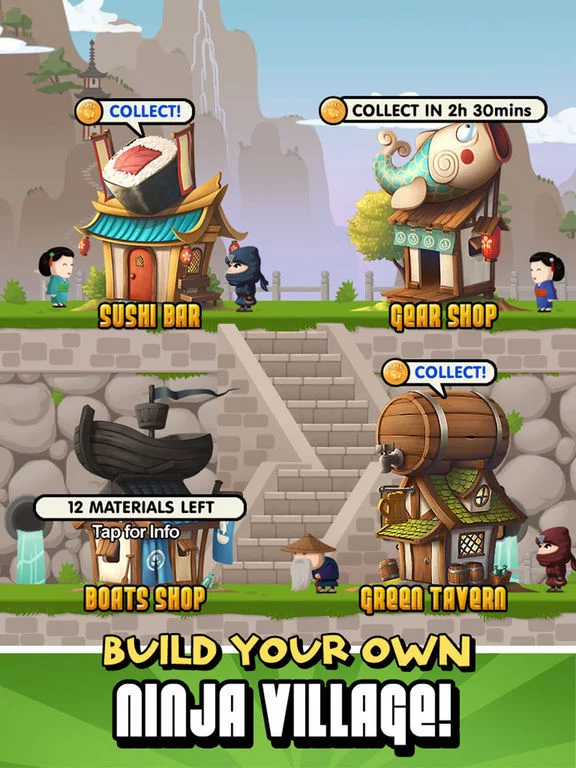 Изображение игры: Ninja Fishing