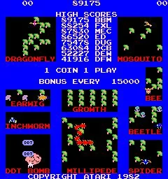 Изображение игры: Millipede