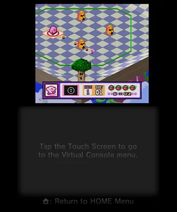 Изображение игры: Kirby's Dream Course