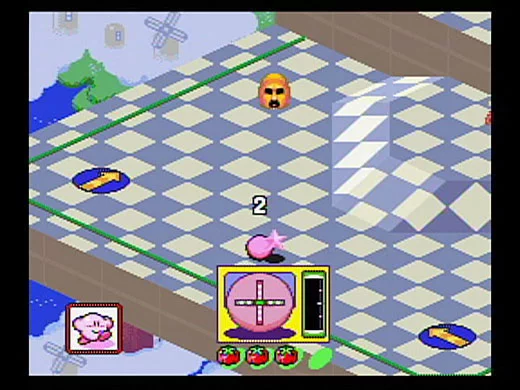 Изображение игры: Kirby's Dream Course