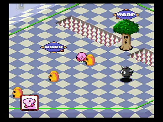 Изображение игры: Kirby's Dream Course