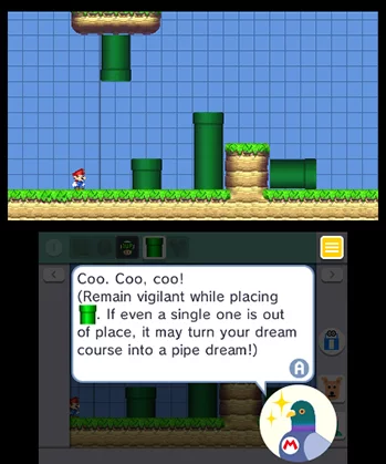 Изображение игры: Super Mario Maker for Nintendo 3DS
