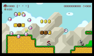Изображение игры: Super Mario Maker for Nintendo 3DS
