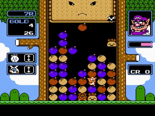 Изображение игры: Wario's Woods