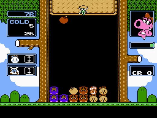 Изображение игры: Wario's Woods