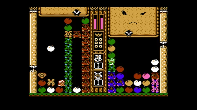 Изображение игры: Wario's Woods