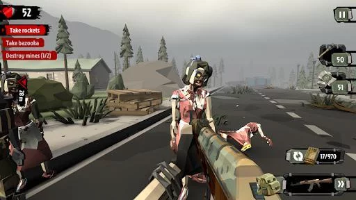 Изображение игры: The Walking Zombie 2: Zombie shooter