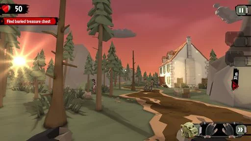 Изображение игры: The Walking Zombie 2: Zombie shooter