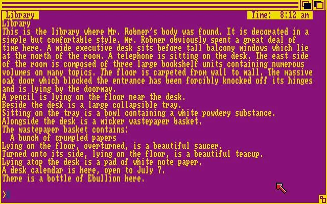 Изображение игры: Deadline (1982)