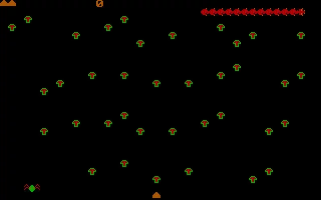 Изображение игры: Centipede (1983)