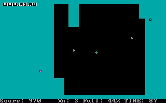 Изображение игры: Xonix