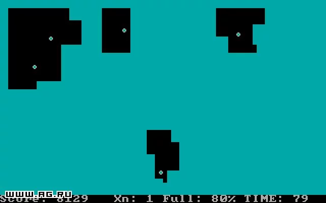 Изображение игры: Xonix