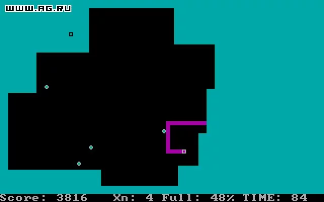 Изображение игры: Xonix