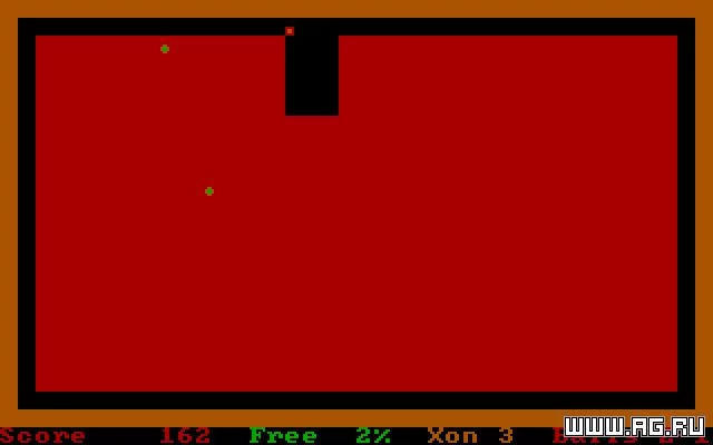 Изображение игры: AntiXonix