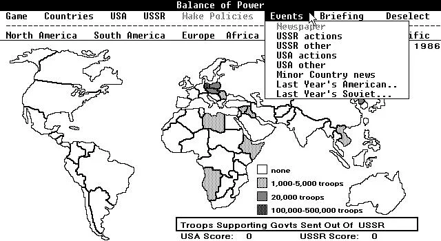 Изображение игры: Balance of Power