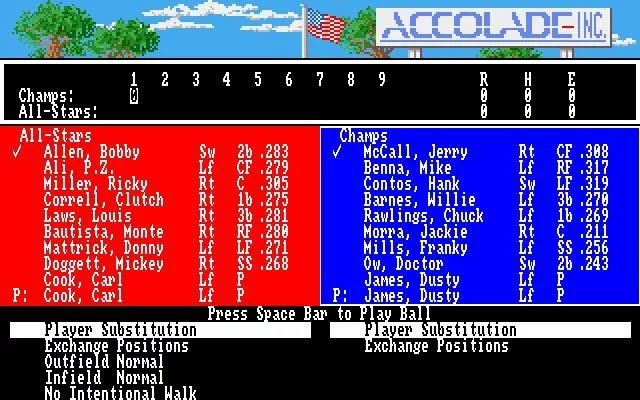 Изображение игры: HardBall!