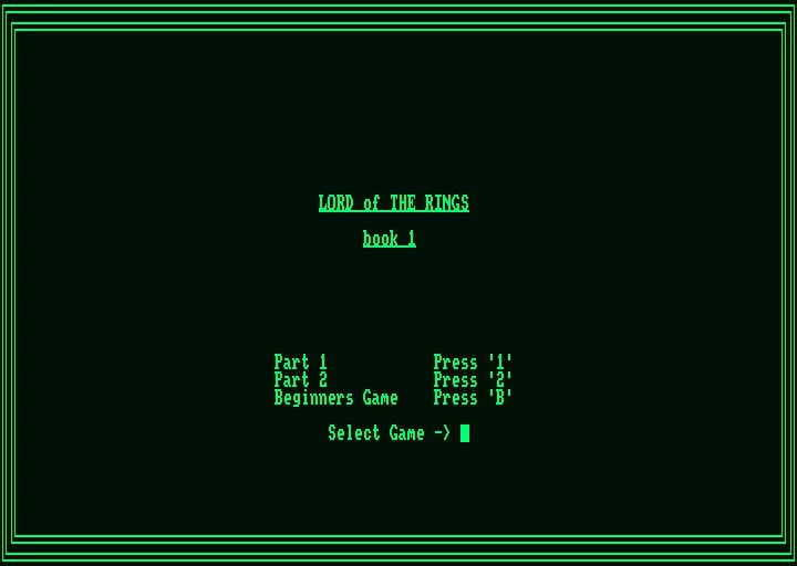 Изображение игры: Lord of the Rings: Game One
