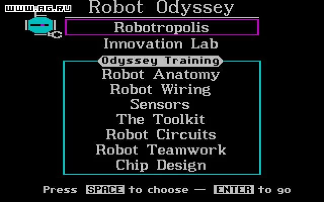 Изображение игры: Robot Odyssey
