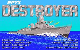 Изображение игры: Destroyer (1986)