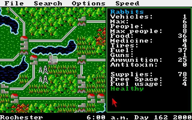 Изображение игры: Roadwar 2000