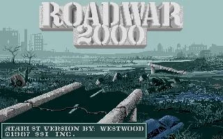 Изображение игры: Roadwar 2000
