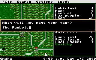 Изображение игры: Roadwar 2000