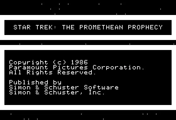 Изображение игры: Star Trek: The Promethean Prophecy