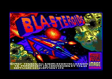 Изображение игры: Blasteroids