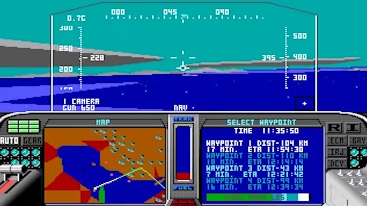 Изображение игры: F-19 Stealth Fighter
