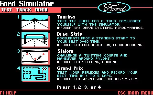 Изображение игры: Ford Simulator
