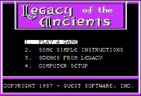 Изображение игры: Legacy of the Ancients