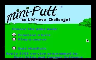 Изображение игры: Mini-Putt
