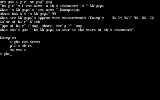 Изображение игры: Porno Adventure