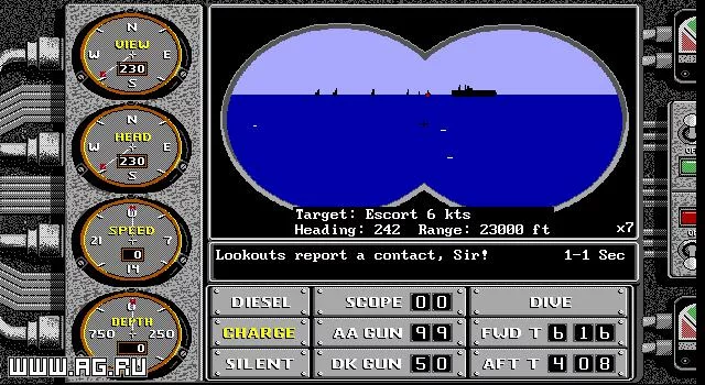 Изображение игры: Sub Battle Simulator