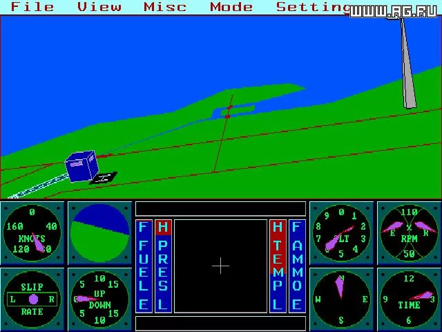 Изображение игры: The Helicopter Simulator