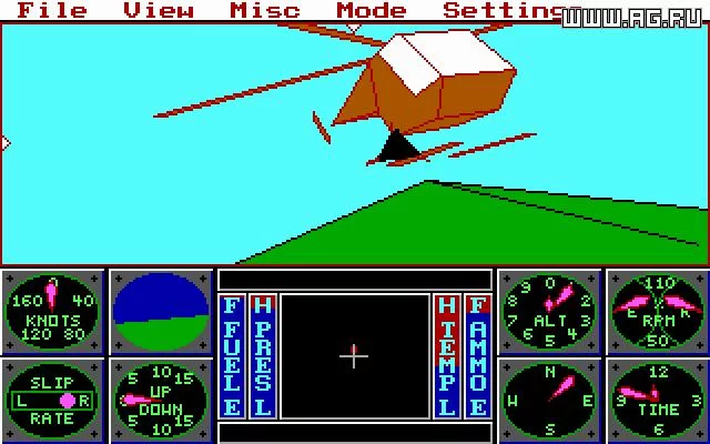 Изображение игры: The Helicopter Simulator