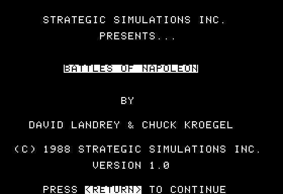 Изображение игры: Battles of Napoleon