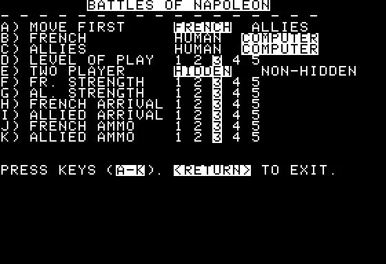 Изображение игры: Battles of Napoleon
