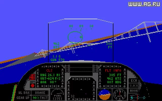 Изображение игры: JetFighter: The Adventure