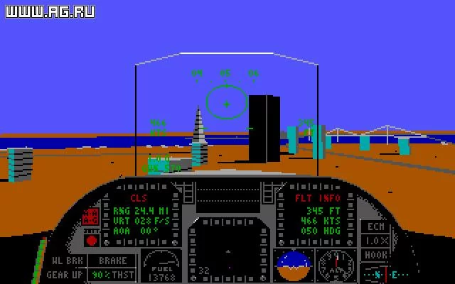 Изображение игры: JetFighter: The Adventure
