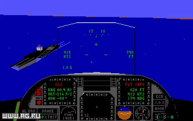 Изображение игры: JetFighter: The Adventure