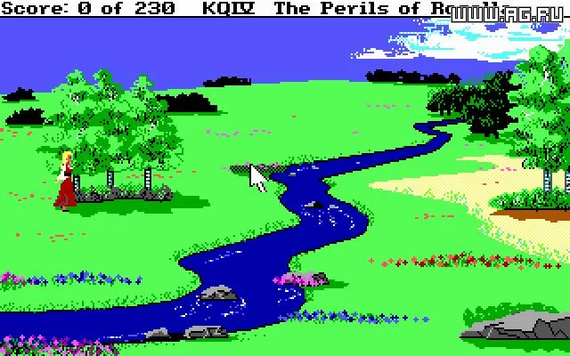 Изображение игры: King's Quest 4: The Perils of Rosella (SCI Version)