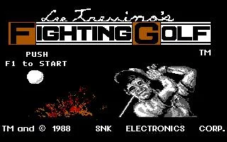 Изображение игры: Lee Trevino's Fighting Golf