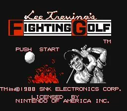 Изображение игры: Lee Trevino's Fighting Golf