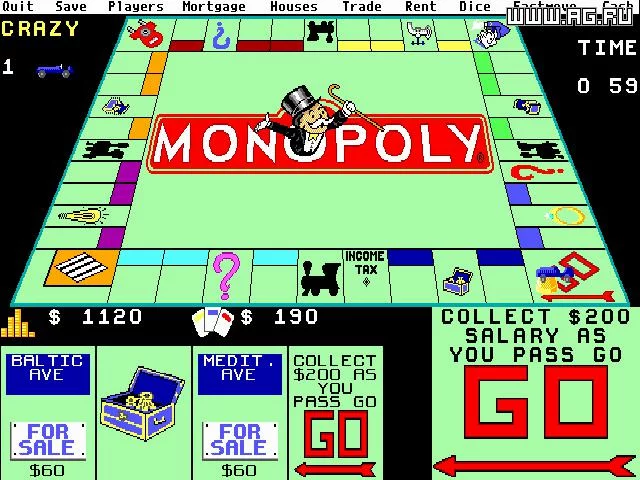 Изображение игры: Monopoly Deluxe (1988)