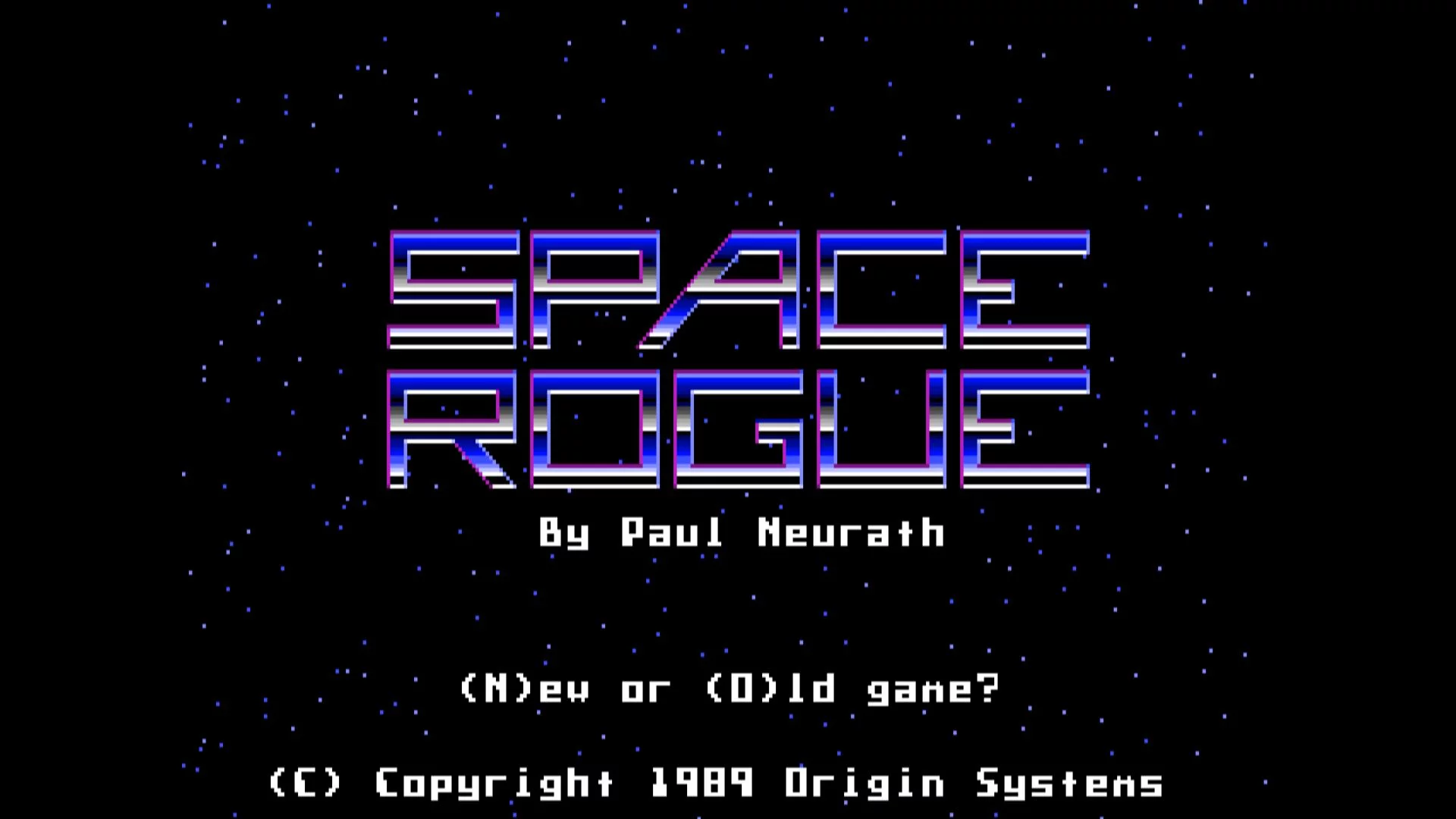Изображение игры: Space Rogue Classic