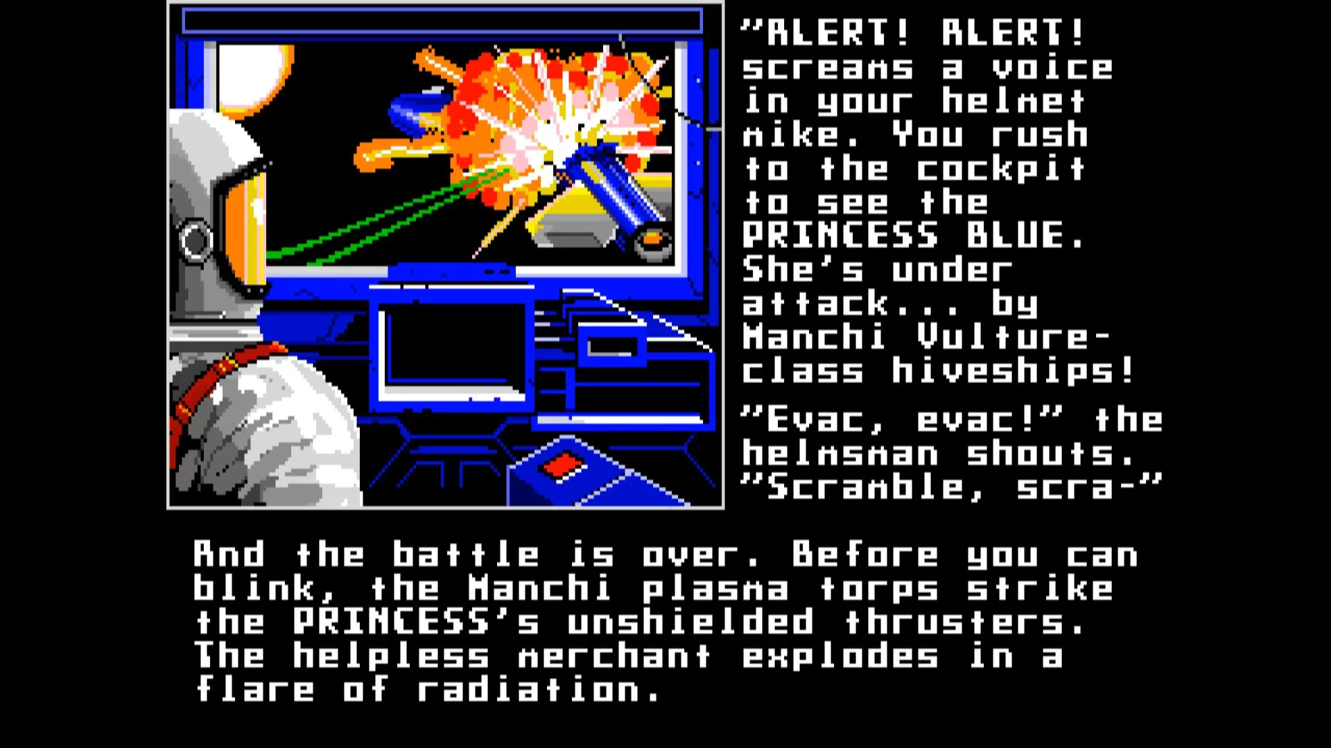 Изображение игры: Space Rogue Classic