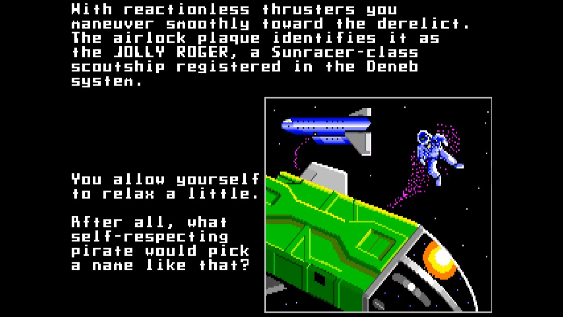 Изображение игры: Space Rogue Classic
