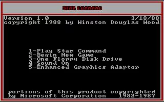 Изображение игры: Star Command (1988)