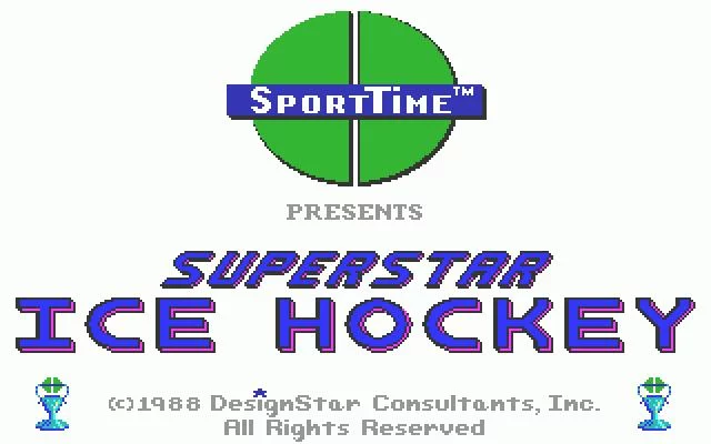 Изображение игры: Superstar Ice Hockey (1988)